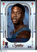 Thomas Sorber 2025 Signature Series Red Rookie RC 3/75 Oklahoma City Thunder