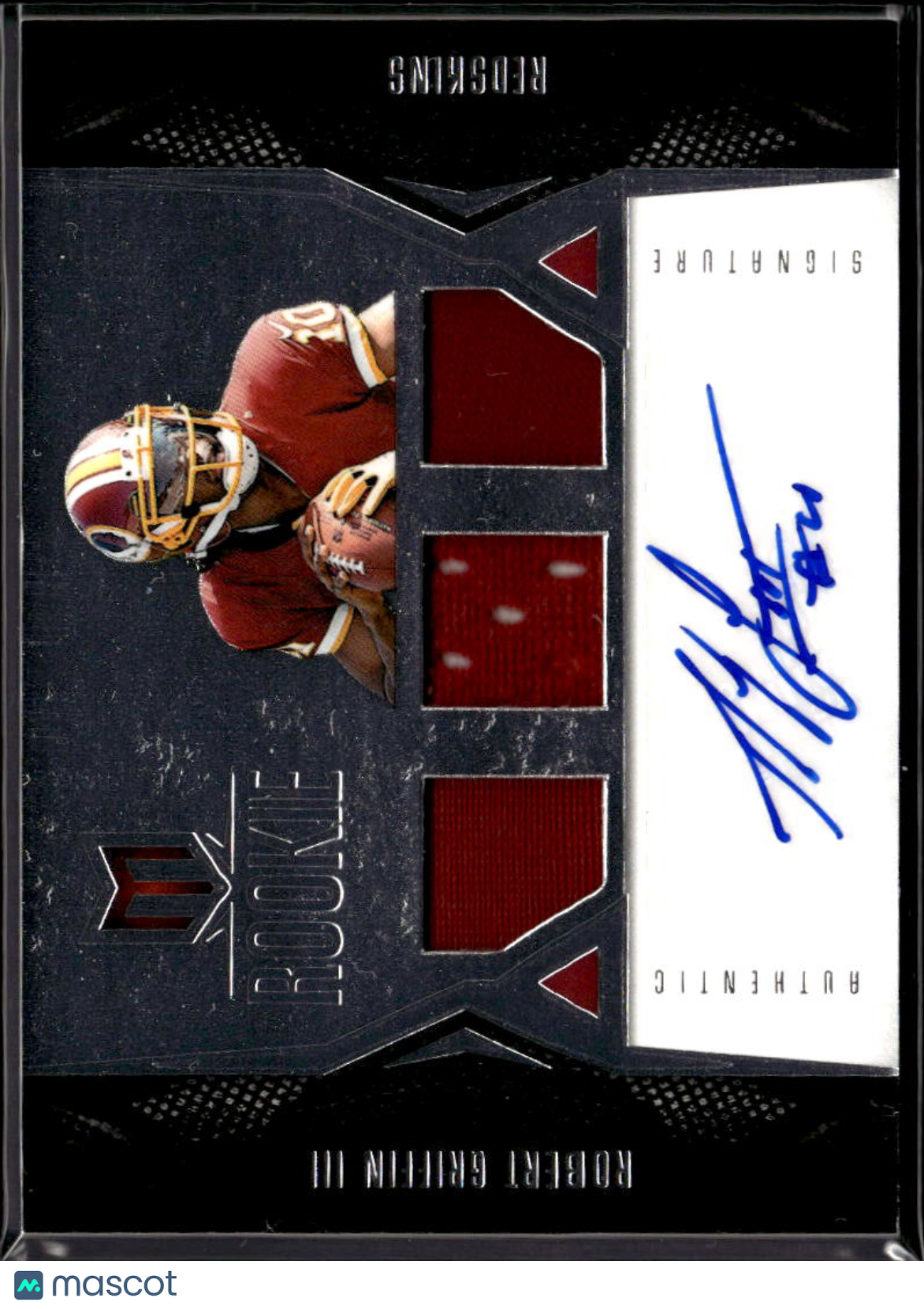 Robert Griffin III 2012 Momentum Auto Autograph Patch RC 274/399 Redskins