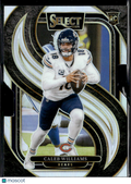 Caleb Williams 2024 Select Silver Prizm Die-Cut Rookie RC #114 Chicago Bears