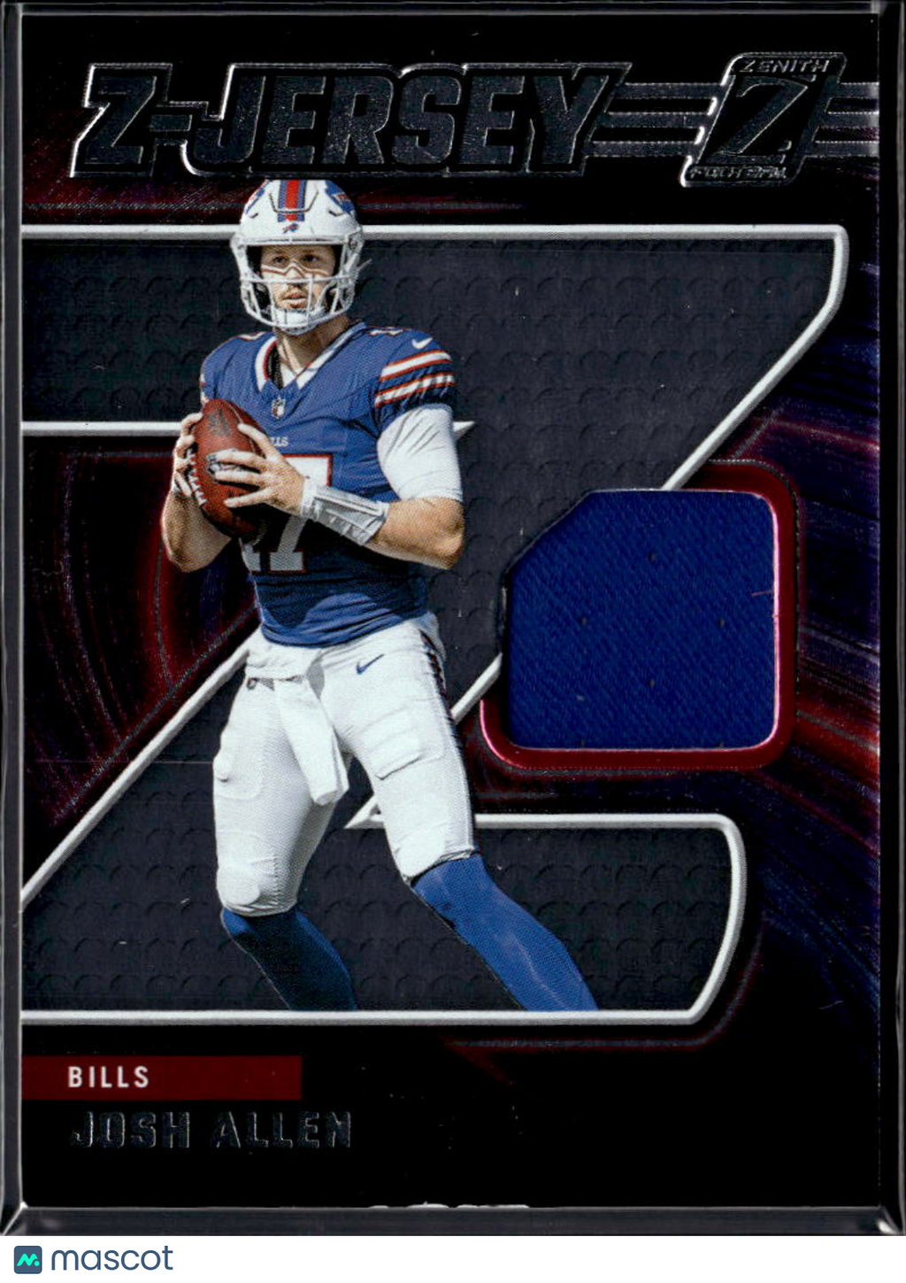 Josh Allen 2024 Zenith Z-Jersey Jersey Patch Buffalo Bills