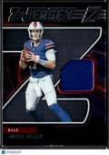 Josh Allen 2024 Zenith Z-Jersey Jersey Patch Buffalo Bills