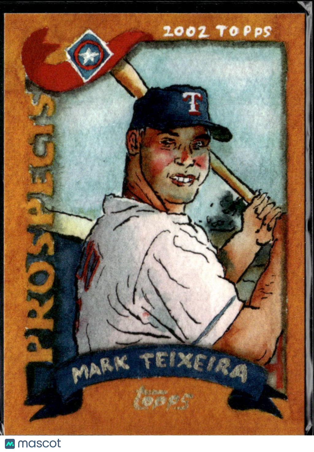 Mark Teixeira 2025 Topps Traded Shoebox Treasures Texas Rangers