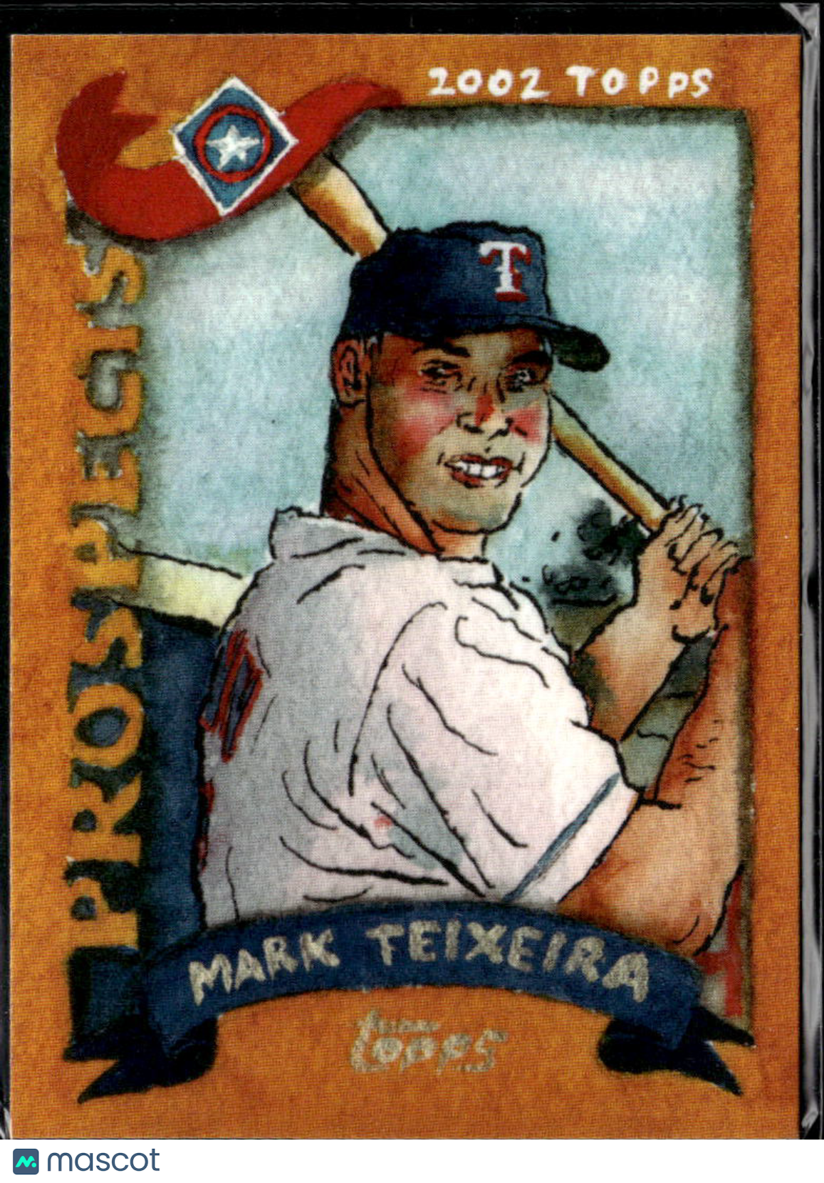 Mark Teixeira 2025 Topps Traded Shoebox Treasures Texas Rangers