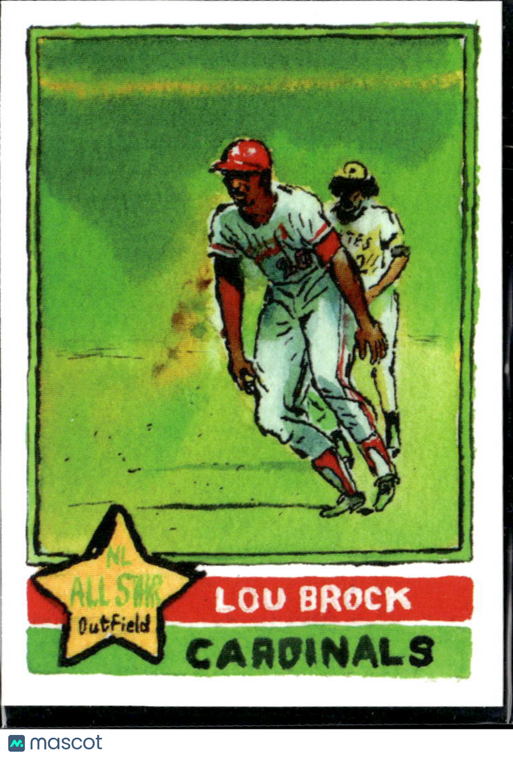 Lou Brock 2025 Topps Shoebox Treasures St. Louis Cardinals