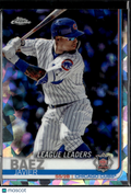 Javier Baez 2019 Topps Chrome Sapphire Refractor Chicago Cubs
