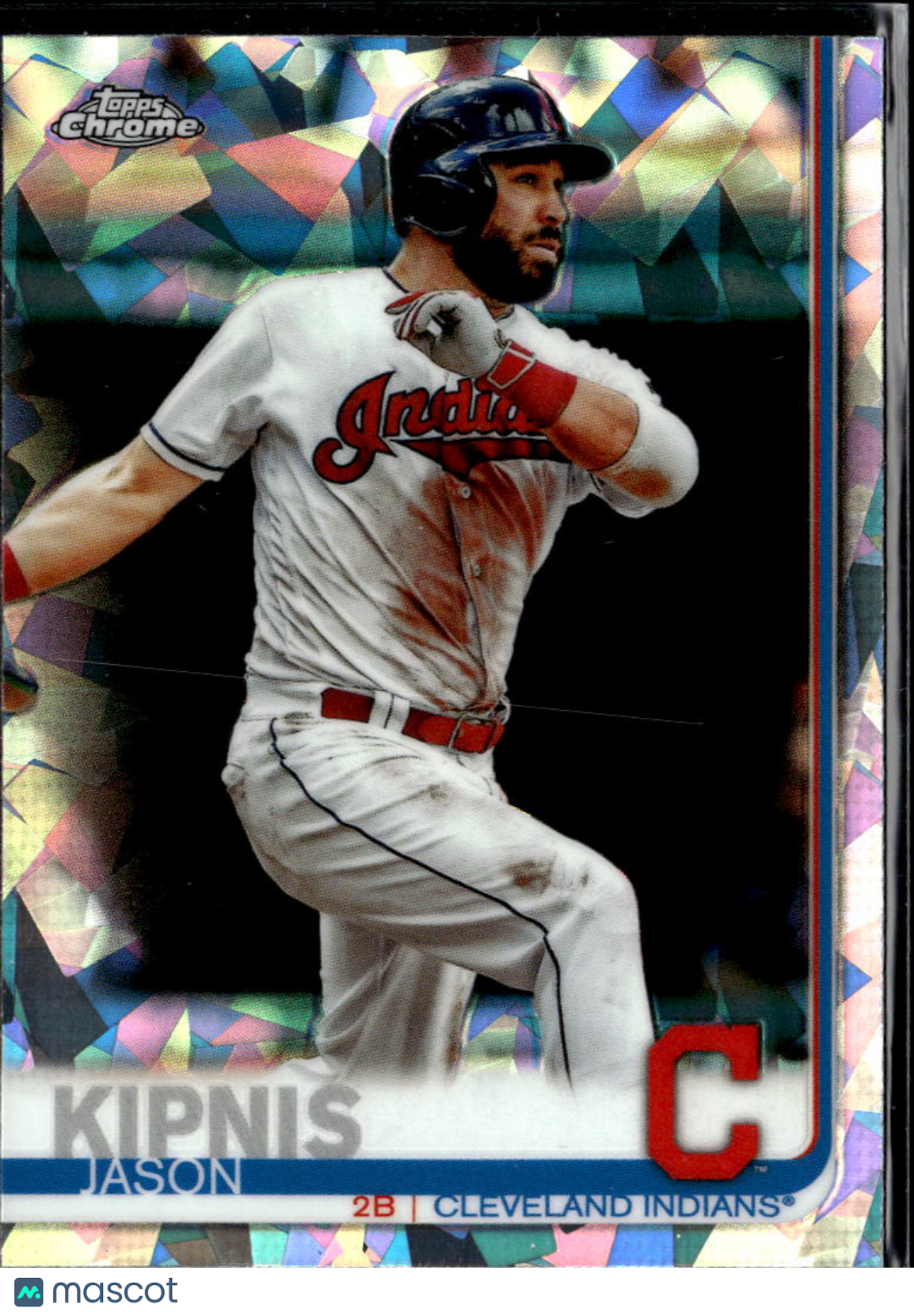 Jason Kipnis 2019 Topps Chrome Sapphire Cleveland Indians