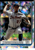 Jordan Zimmermann 2019 Topps Chrome Sapphire Refractor Detroit Tigers