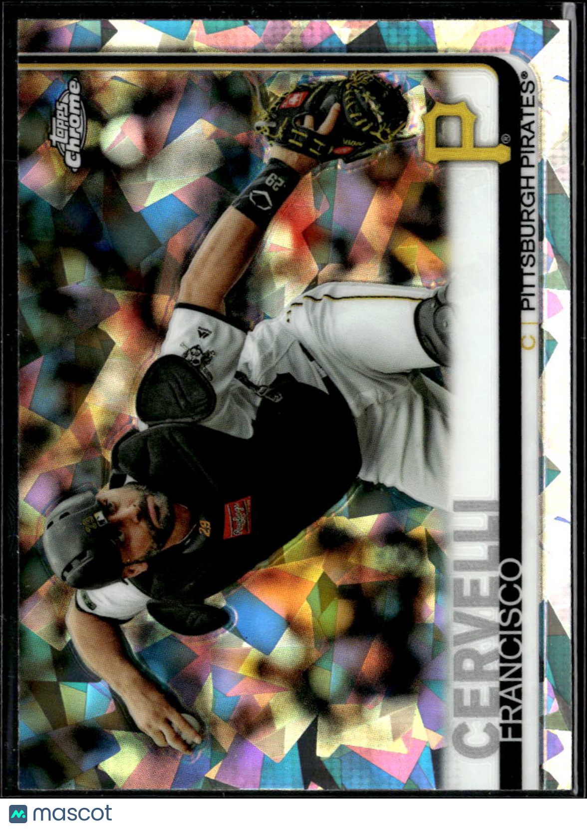 Francisco Cervelli 2019 Topps Chrome Sapphire Refractor Pittsburgh Pirates