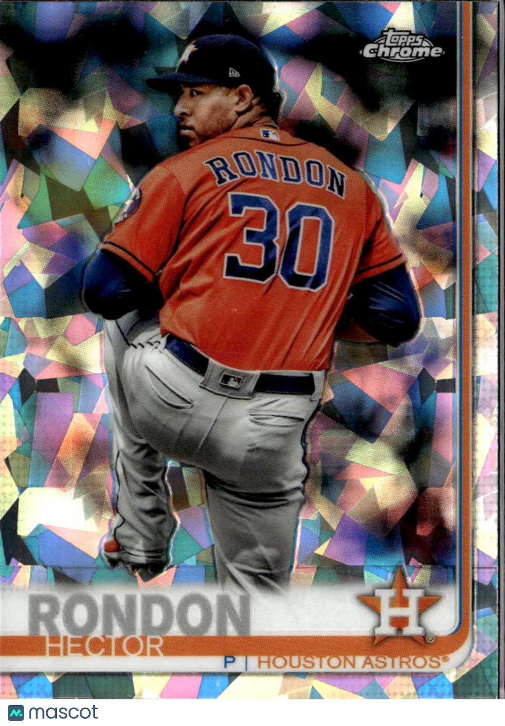 Hector Rondon 2019 Topps Chrome Sapphire Refractor Houston Astros