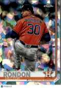 Hector Rondon 2019 Topps Chrome Sapphire Refractor Houston Astros