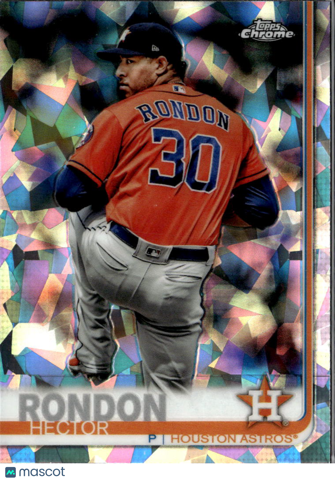 Hector Rondon 2019 Topps Chrome Sapphire Refractor Houston Astros