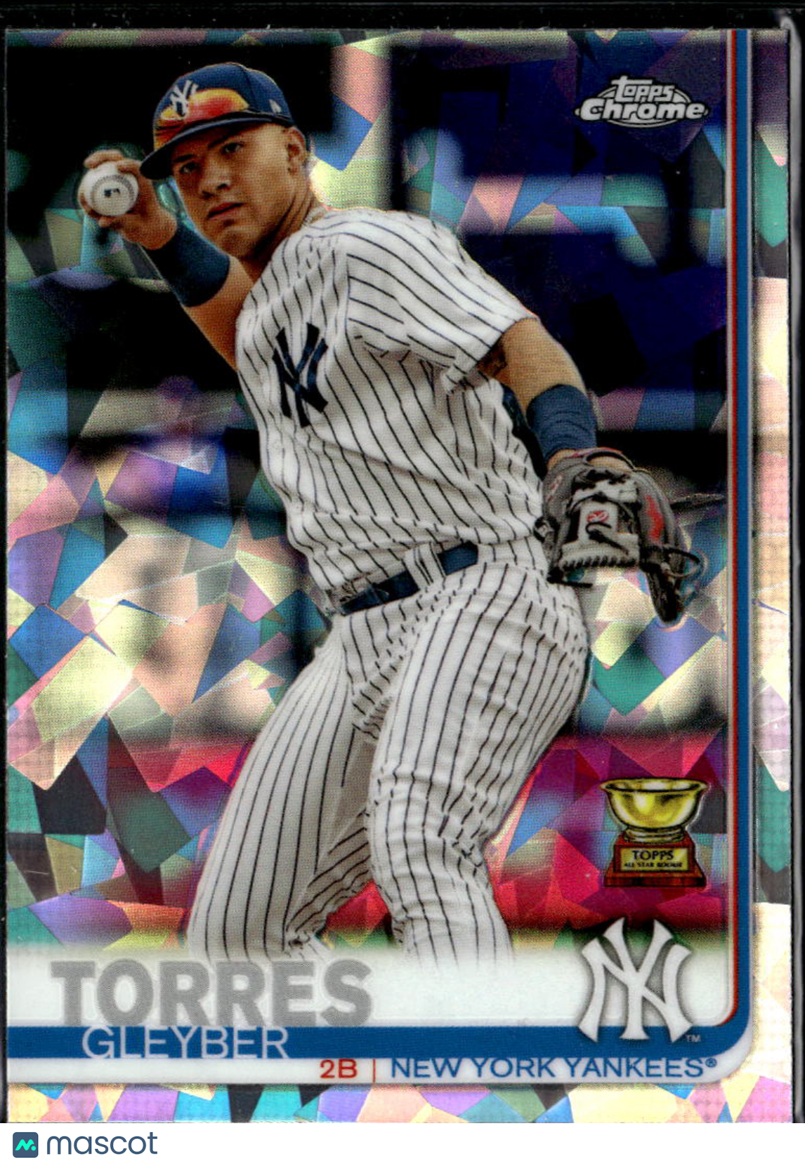 Gleyber Torres 2019 Topps Chrome Sapphire Refractor New York Yankees