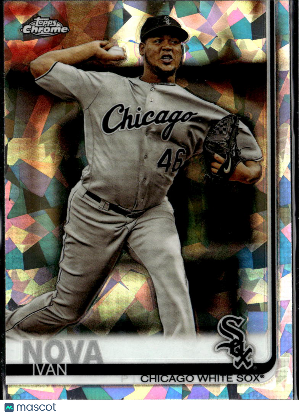 Ivan Nova 2019 Topps Chrome Sapphire Refractor Chicago White Sox
