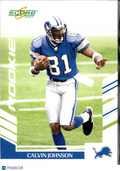 Calvin Johnson 2007 Score Rookie RC Detroit Lions