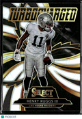 Henry Ruggs III 2021 Panini Select Turbocharged Silver Prizm Las Vegas Raiders