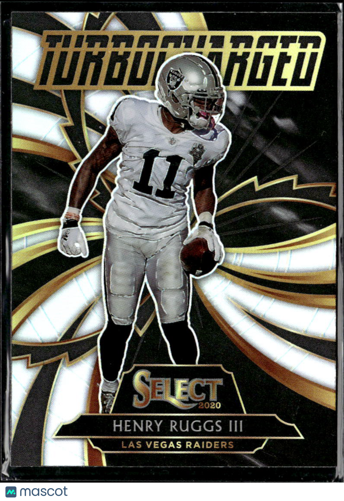 Henry Ruggs III 2021 Panini Select Turbocharged Silver Prizm Las Vegas Raiders
