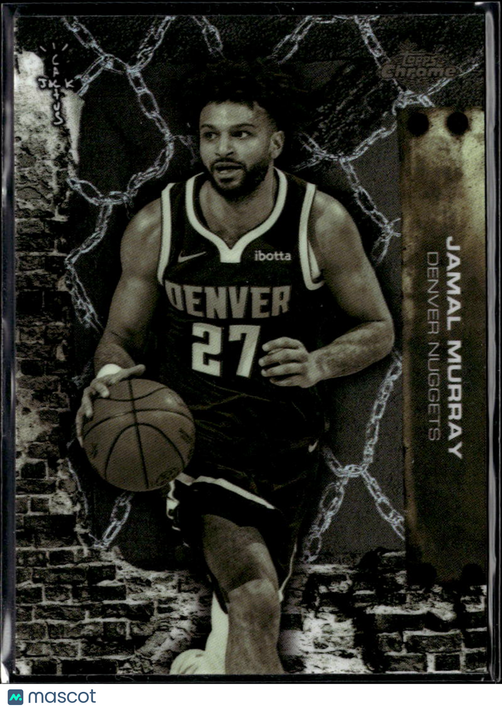 Jamal Murray 2026 Topps Chrome Basketball Cactus Jack Refractor Denver Nuggets