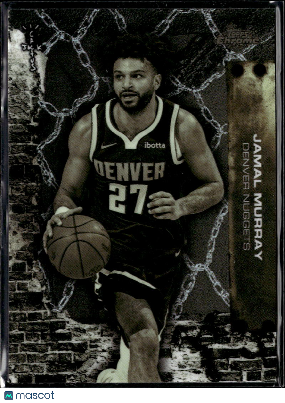 Jamal Murray 2026 Topps Chrome Basketball Cactus Jack Refractor Denver Nuggets