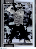 Kris Bryant 2026 Topps Chrome Negative Refractor Colorado Rockies