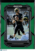 Tyson Bagent 2023 Panini Prizm Draft Picks RC Green Rookie Bears