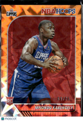 Mfiondu Kabengele 2019 NBA Hoops RC Orange Neon Flow 9/25 Los Angeles Clippers