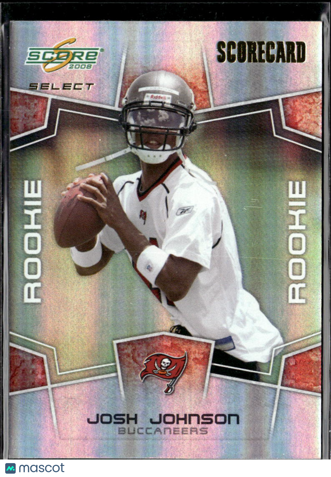 Josh Johnson 2008 Score Select Scorecard RC 69/100 Tampa Bay Buccaneers