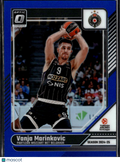 Vanja Marinkovic 2025 Optic EuroLeague Blue /49 Partizan Mozzart Bet Belgrade