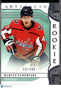 Martin Fehervary 2019 Upper Deck Artifacts RC 552/999 Washington Capitals