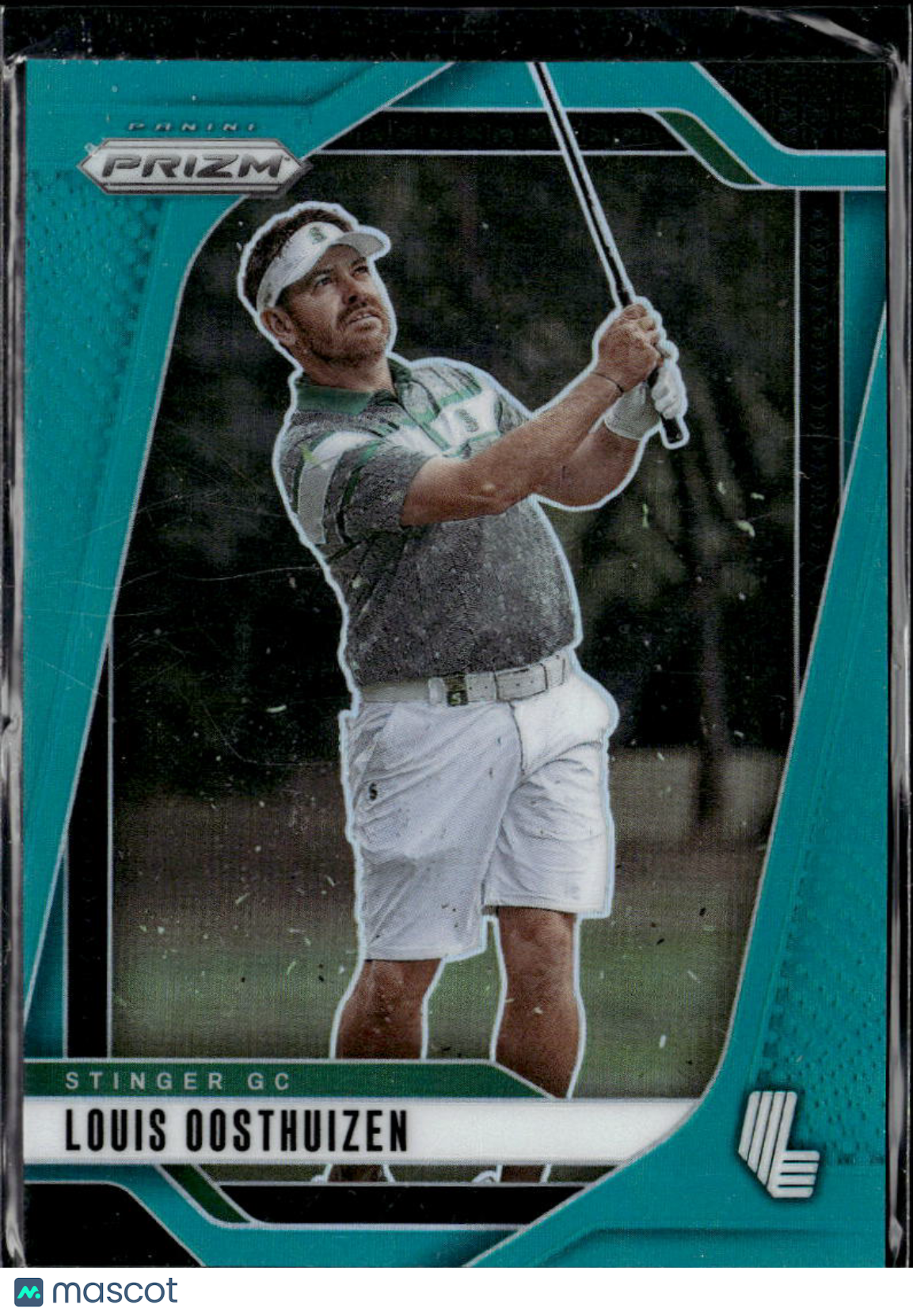 Louis Oosthuizen 2025 Panini Prizm LIV Golf Teal 135/275 Stinger GC
