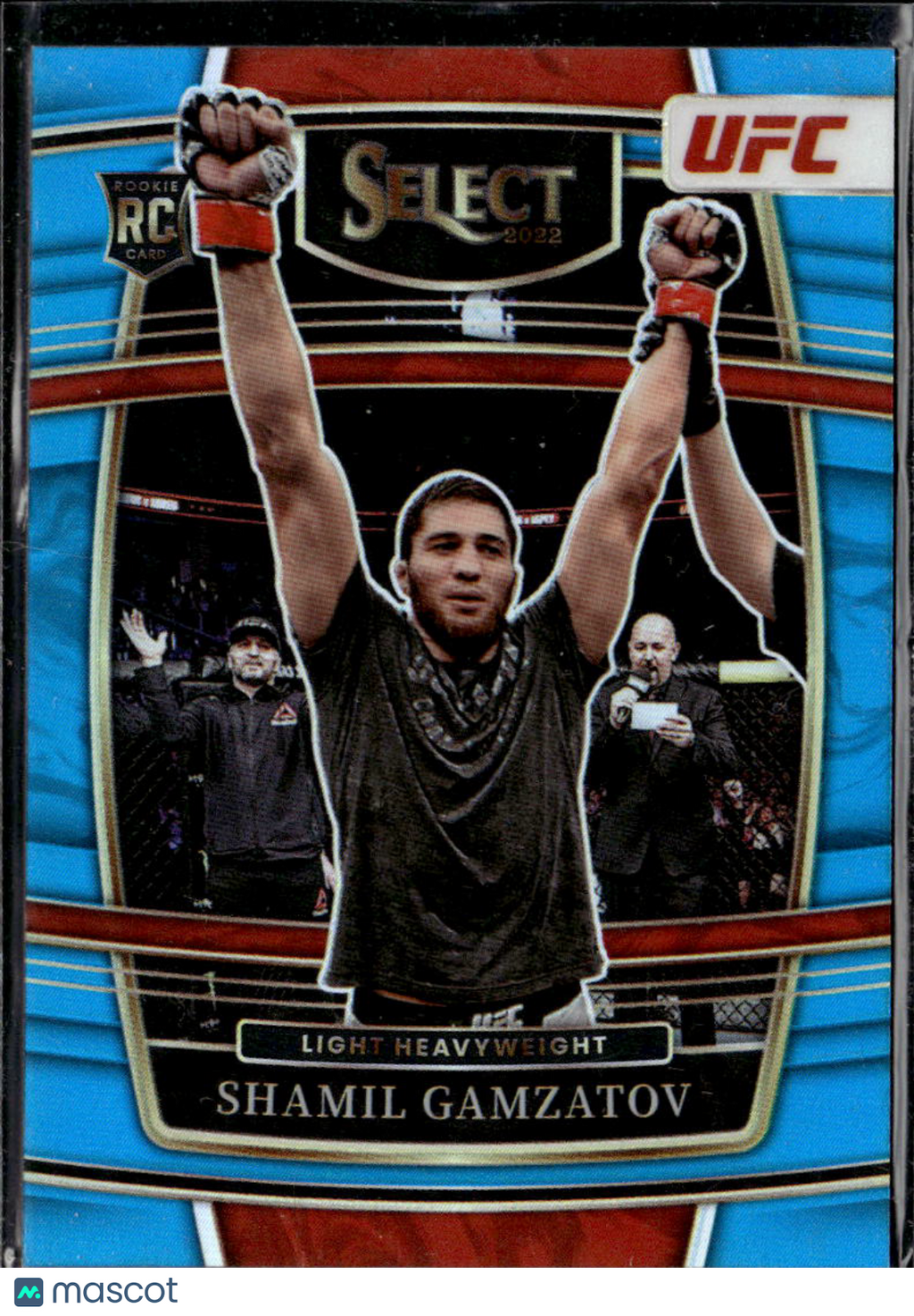 Shamil Gamzatov 2022 Panini Select UFC RC Light Blue Rookie 170/199