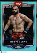 Azamat Murzakanov 2025 Topps Chrome UFC Aqua Refractor 97/199