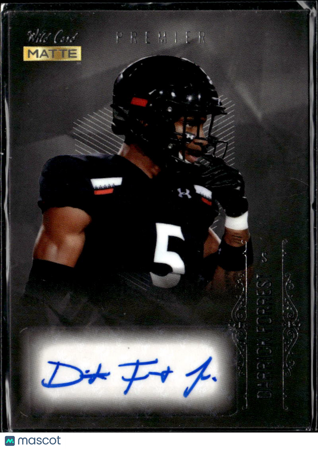 Darrick Forrest 2021 Wild Card Matte Premier Auto Autograph RC Cincinnati