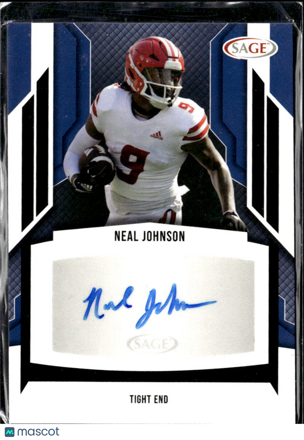 Neal Johnson 2024 SAGE Auto Autograph RC Louisiana Ragin' Cajuns