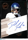 David Fales 2014 Press Pass Signings Auto Autograph /99 San Jose State Spartans
