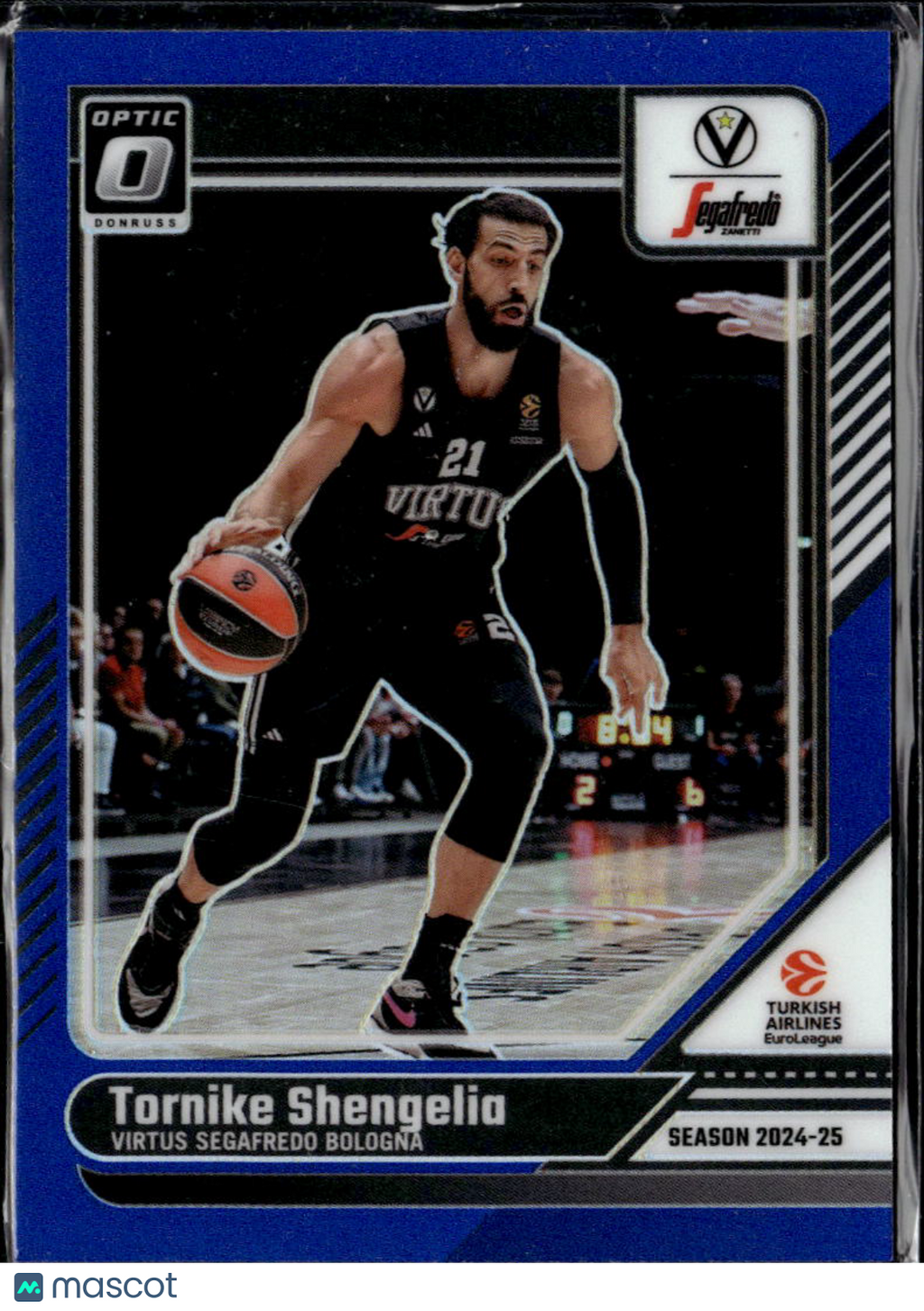 Tornike Shengelia 2024 Optic EuroLeague Blue /49 Virtus Segafredo Bologna