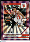Yago Dos Santos 2025 Donruss EuroLeague Purple /99 Crvena Zvezda Belgrade