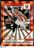 Yago Dos Santos 2025 Donruss EuroLeague Orange Laser /75 Crvena Zvezda Belgrade