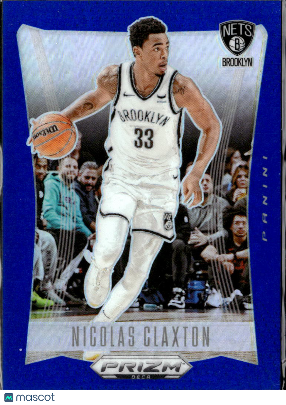 Nicolas Claxton 2024 Panini Prizm Deca Blue 116/149 Brooklyn Nets