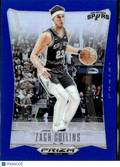 Zach Collins 2024 Panini Prizm Deca Blue 50/149 San Antonio Spurs