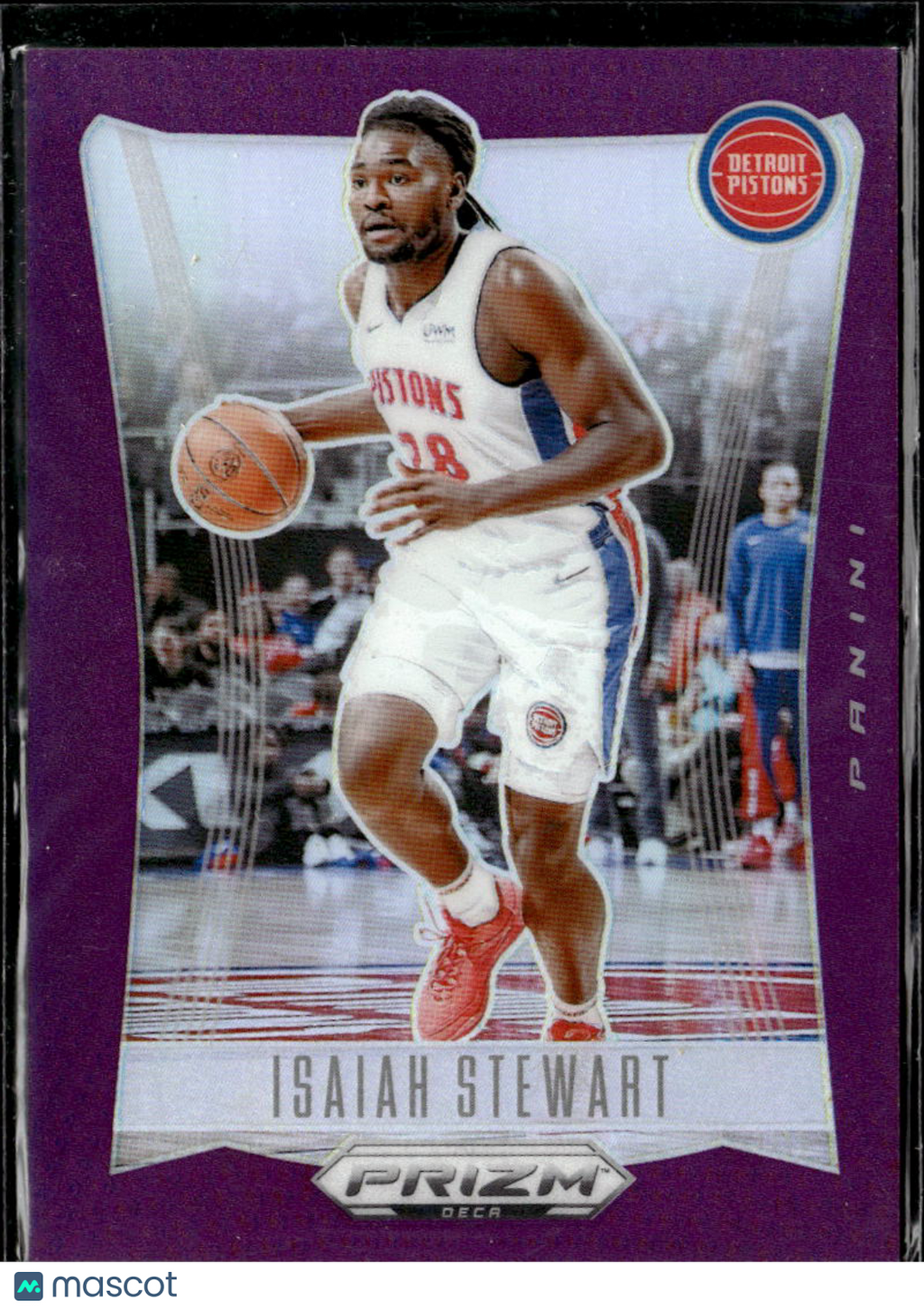 Isaiah Stewart 2024 Panini Prizm Deca Purple 87/99 Detroit Pistons