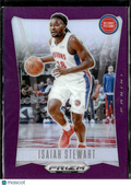Isaiah Stewart 2024 Panini Prizm Deca Purple 87/99 Detroit Pistons