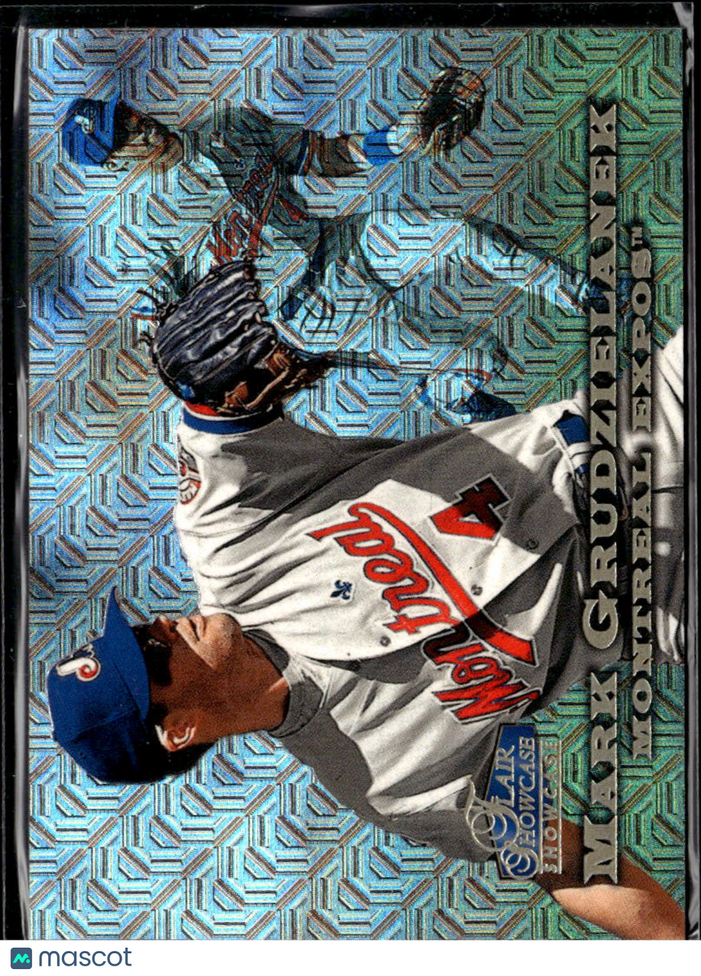 Mark Grudzielanek 1998 Flair Showcase Row 0 890/2000 Montreal Expos