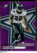 Brian Dawkins 2025 Rookies & Stars Purple 897/999 Philadelphia Eagles