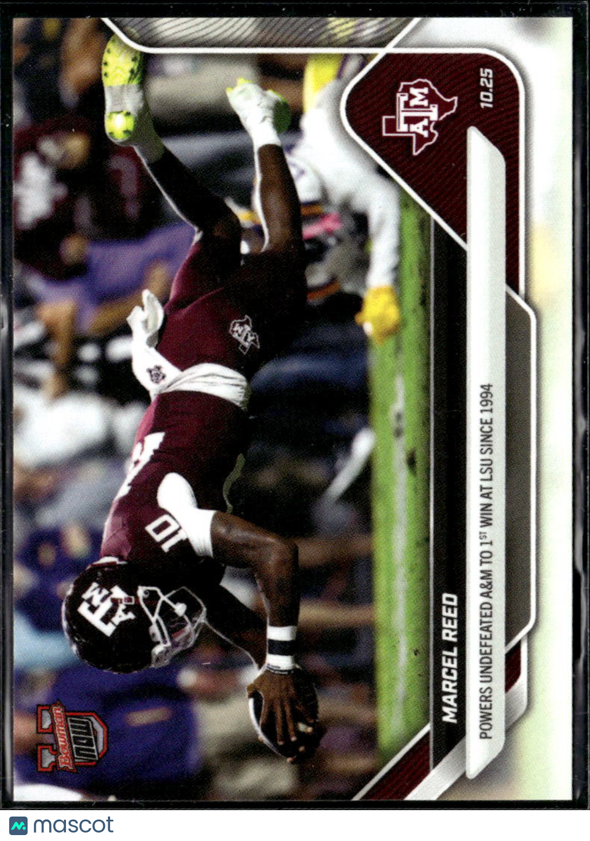 Marcel Reed 2025 Bowman Topps Now Rookie RC Texas A&M Aggies