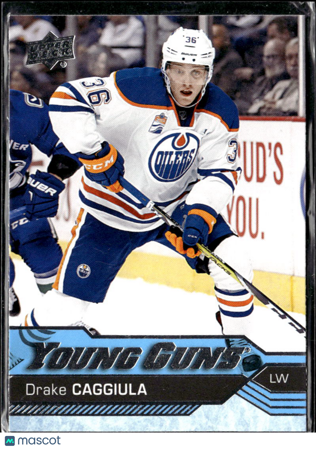 Drake Caggiula 2017 Upper Deck Series Two Young Guns Edmonton Oilers
