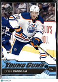 Drake Caggiula 2017 Upper Deck Series Two Young Guns Edmonton Oilers