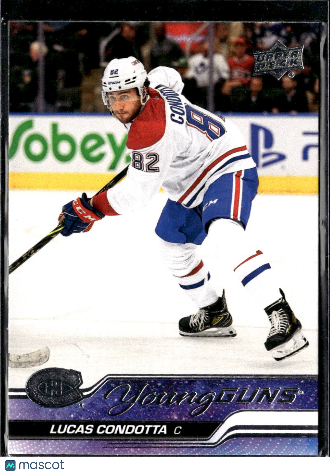 Lucas Condotta 2024 Upper Deck Series 2 Hockey Young Guns Montreal Canadiens
