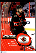 Mark Kastelic 2023 Upper Deck Trilogy Rookie Renditions /799 Ottawa Senators