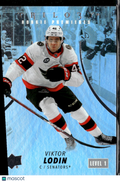 Viktor Lodin 2023 Upper Deck Trilogy Rookie Premieres /999 Ottawa Senators