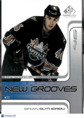 Brian Sutherby 2002 Upper Deck SP Game Used New Grooves 142/499 Capitals